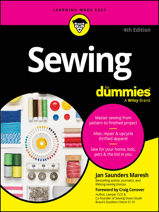 Cover image for Sewing For Dummies
